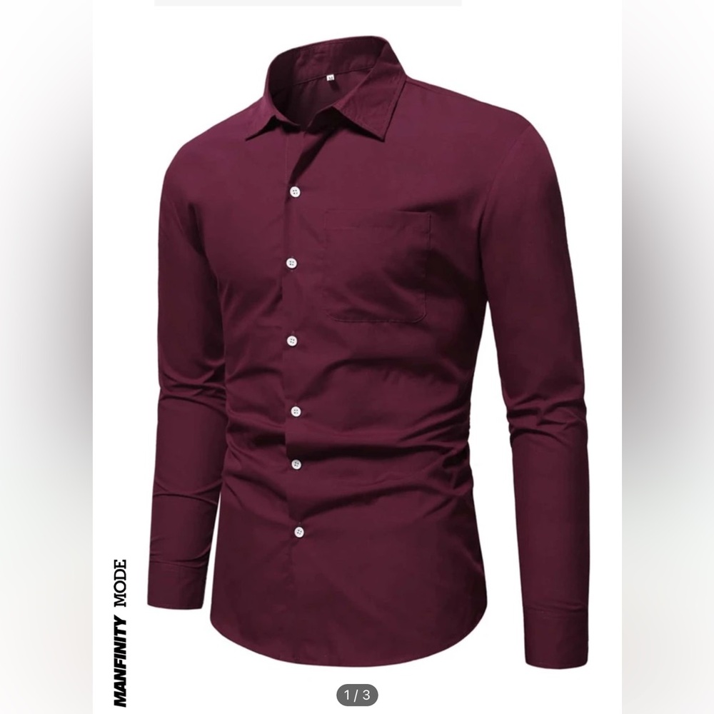 Never worn , button up collard shirt